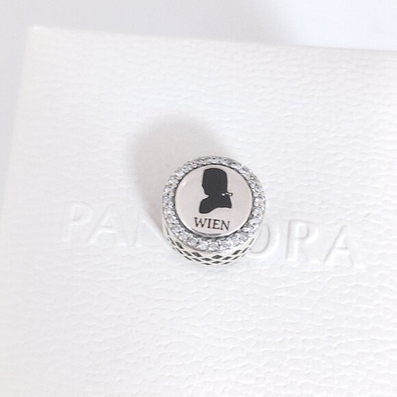 Pandora Charm Mozart Symphony Vienna Charm Bead S925 Silver with box - Picture 6 of 6